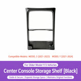 TESVRA Center Console Organizer & Protection Kit for Tesla Model 3 & Model Y | Storage Tray, Armrest Cover & Interior Accessories