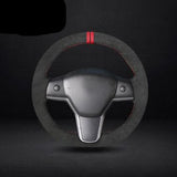 Alcantara Steering Wheel Cover for Tesla Model S / Model X - Tesery Official Store