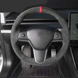 Alcantara Steering Wheel Cover for Tesla Model S / Model X - Tesery Official Store