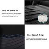 All-Weather Floor Mats for Tesla Model X 2016-2020 (Only for LHD) - Tesery Official Store