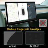 Anti Glare Screen Protector for Tesla Model 3 2017-2023.10 & Model Y 2020-2024 - Tesery Official Store