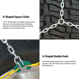 Automatic Tightening Snow Chains For Tesla Model Y Model 3 2017 - 2024 - Tesery Official Store
