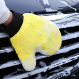 Bear Paw Coral Fleece Car Wiping Gloves for Telsa 3/Y/X/S【2PCS】 - Tesery Official Store