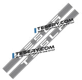 Car Door Side Skirt Stripes Sill Sticker Body Decal for Tesla Model S/3/X/Y (2pcs/set) - Tesery Official Store