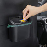 Car Trash Can with 8 Rolls of Garbage Bags for Tesla - Tesery Official Store