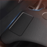 Carbon Fiber Pattern Foldable Working Tray Table for Model 3 Highland & Model Y Juniper | ABS - Tesery Official Store