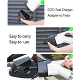 CCS1×J1772 2-in-1 Charging Adapter for Tesla Model 3/Y (After 2020.2 and 2019-2022 Original Supports CCS1) - Tesery Official Store