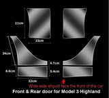 Clear Paint Protective Film kits for Tesla Model 3 Model Y 2017 - 2023 - Tesery Official Store
