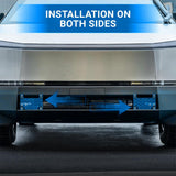 Cybertruck Front License Plate Holder | No - Drill, Anti - Theft Mounting Kit - Tesery Official Store