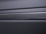 Door Trim Dry Carbon Fiber Overlay for Model S/X - Tesery Official Store