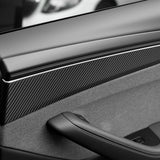 Dry Carbon Fiber Door Panel Trim Covers for Model Y Juniper - Tesery Official Store