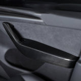 Dry Carbon Fibre Door Armrest Covers for Tesla Model Y (4pcs) - Tesery Official Store