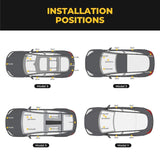 Footwell LED Lights for Tesla Model 3/Y/S/X (4PCS) - Tesery Official Store
