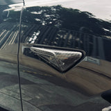 Full Side Camera Covers for Tesla Model 3 / Y - Carbon Fiber Exterior Mods - Tesery Official Store