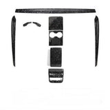 Genuine Forged Carbon Fiber Interior Mods Wrap Kit for Tesla Model 3 / Y - Tesery Official Store