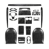 Genuine Forged Carbon Fiber Interior Mods Wrap Kit for Tesla Model 3 / Y - Tesery Official Store