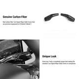 Genuine Forged Carbon Fiber Interior Mods Wrap Kit for Tesla Model 3 / Y - Tesery Official Store