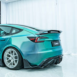 GT - Style Carbon Fiber Rear Spoiler Wing for Model 3 Highland - Tesery Official Store