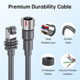 High - Performance Starlink Gen3 Replacement Cable | 1200Mbps Shielded Outdoor - Tesery Official Store