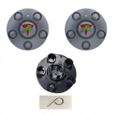 Hub Center Caps for Tesla Model 3 Highland (2024+) 18’’ Photon Wheels – Threaded Style | Tesery - Tesery Official Store