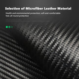 Leather Anti-kick Mat Sticker Interior Anti-Dirt Protector suitable for Tesla Model 3 2017-2023 (5pcs) - Tesery Official Store