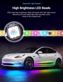 LED Chassis Ambient Lights for Tesla Model 3/Y (4PCS) - Tesery Official Store