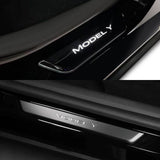 LED Illuminated Door Sills Protector Front & Rear for Model Y / 3 - Tesery Official Store
