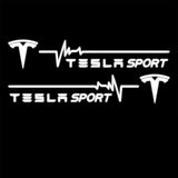 Letter Emblem Sticker For Tesla Model 3/Y/S/X - Tesery Official Store