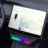 Model 3 Highland / New Model Y Under Screen Storage Box Center Console Organizer With Ambient Lighting - Tesery Official Store