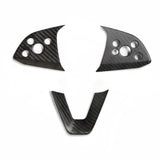 Model 3 / Y Steering Wheel Middle Trim Cover - Carbon Fiber Interior Mods - Tesery Official Store