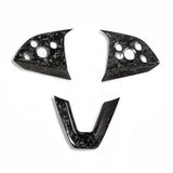 Model 3 / Y Steering Wheel Middle Trim Cover - Carbon Fiber Interior Mods - Tesery Official Store
