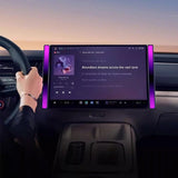 Model 3/Y Music - Synced RGB Ambient Lighting With Wireless Charging Phone Mount - Tesery Official Store