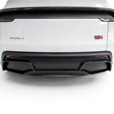 Real Carbon Fiber Rear Diffuser Bumper Trim for Model Y Juniper - Tesery Official Store