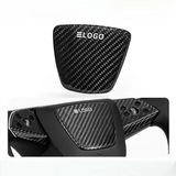 Real Dry Carbon Fiber Airbag Trim Cover for New Model Y & Model 3 Highland - Tesery Official Store