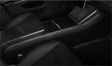 Real Dry Carbon Fiber Center Console Side Panel Overlays for Model 3 Highland & New Model Y (2 Pieces) - Tesery Official Store