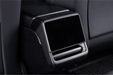 Real Dry Carbon Fiber Rear Screen Trim Frame Overlay for Model 3 Highland & New Model Y - Tesery Official Store