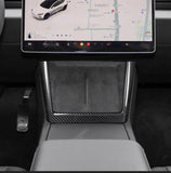 Real Dry Carbon Fiber Wireless Charging Frame for New Model Y & Model 3 Highland - Tesery Official Store
