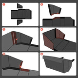 Rear Underseat Storage Box Foldable Organizer for Cybertruck - Tesery Official Store