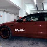 Reflective Robotaxi Decal | Tesla Body & Window Waterproof PVC Sticker - Tesery Official Store