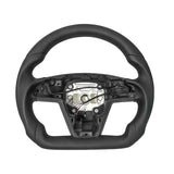 Round Steering Wheel Replacement for Tesla Model S / X 2021+【Style 1】 - Tesery Official Store