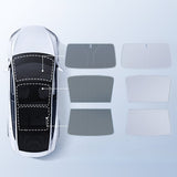 Summer Comfort Pack: Roof & Windshield Shades for Model 3 Highland - Tesery Official Store