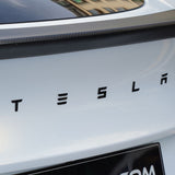 TESERY Logo Cover Front Badge Rear Letters Emblem for Tesla Model 3 / Y - Real Carbon Fiber Exterior - Tesery Official Store