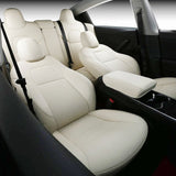 TESERY Seat Covers for Tesla Model 3 / Model Y - Off White