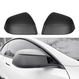 TESERY Side Mirror Cover for Tesla Model Y ( Inspired By Model Y Juniper Style ) - Carbon Fiber Exterior Mods - Tesery Official Store