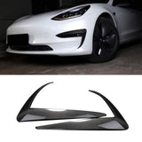 TESERY Tesla Model 3 Fog Light Trim - Carbon Fiber Exterior Mods - Tesery Official Store