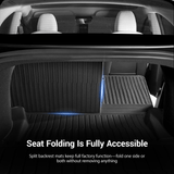 TESERY Trunk Mat With Backrest Mat for Tesla Model 3 Highland - Tesery Official Store