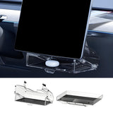 Under Screen Storage Organizer for Tesla Model Y Juniper & Model 3 Highland - Tesery Official Store