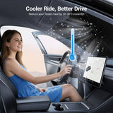 Windshield Sun Shade Umbrella for Tesla Model 3/Y/S/X - Tesery Official Store