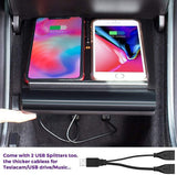 Wireless Charger Horizontal Version for Tesla Model 3（2017-2020） - Tesery Official Store